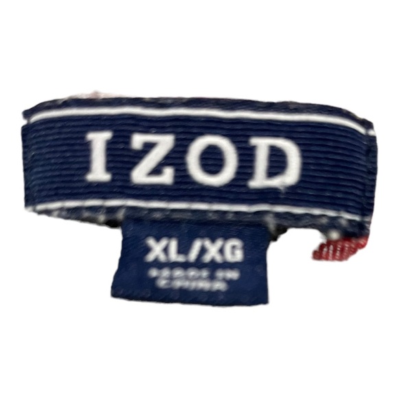 Izod womens tunic sweatshirt with bottom plaid cotton blend grey. Size.X-Large - Picture 7 of 7